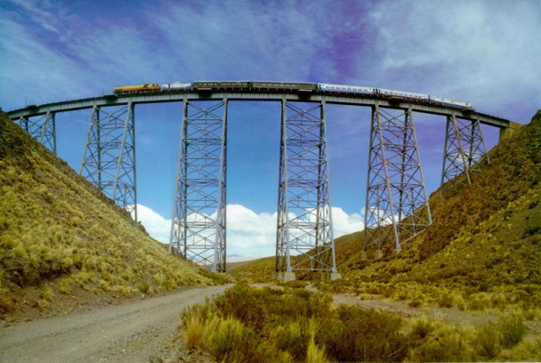 Tren a LAS NUBES