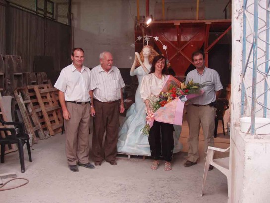 (de izq. a derecha) Carlos Tarquini; Nello Tarquini (Padre); Alicia Cabrera Brashi, Guillermo Tarquini