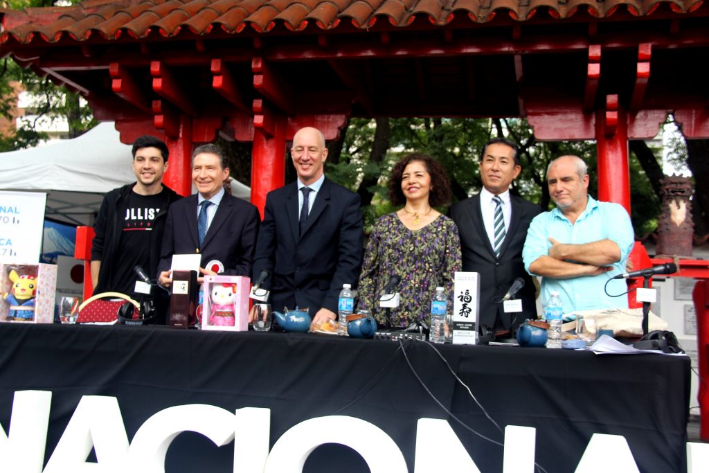 El Jardín Japonés abrió sus puertas al encuentro #5Embajadores, transmitido por Radio Nacional